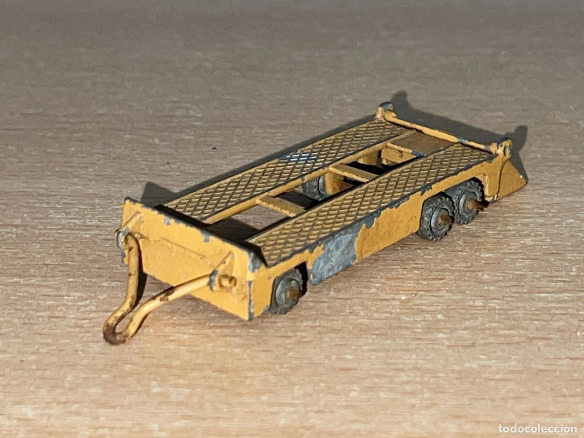 Coches a escala Matchbox: 192- Matchbox Lesney Moko Atlantic Transporter Trailer remolque N&ordm; 16 a&ntilde;os 50 Made in England