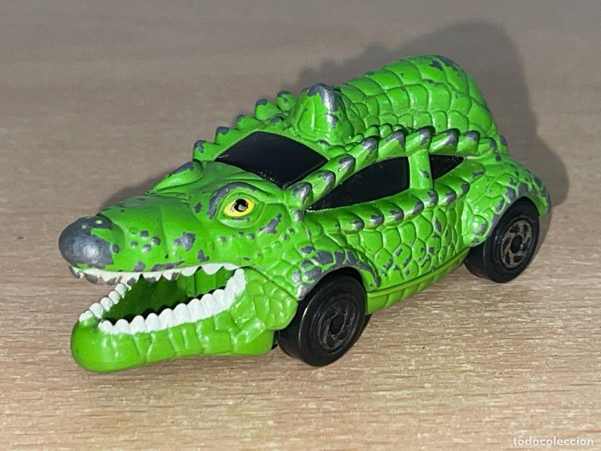 Coches a escala Matchbox: 193- Matchbox Tailgator coche cocodrilo caim&aacute;n a&ntilde;o 1994 Made in China die-cast metal