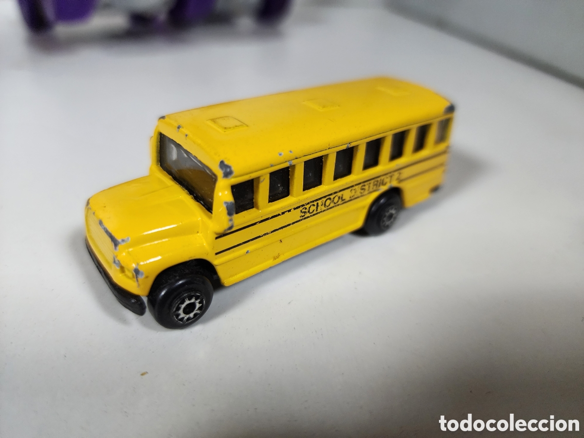 Coches a escala Matchbox: Autobus maisto a escala