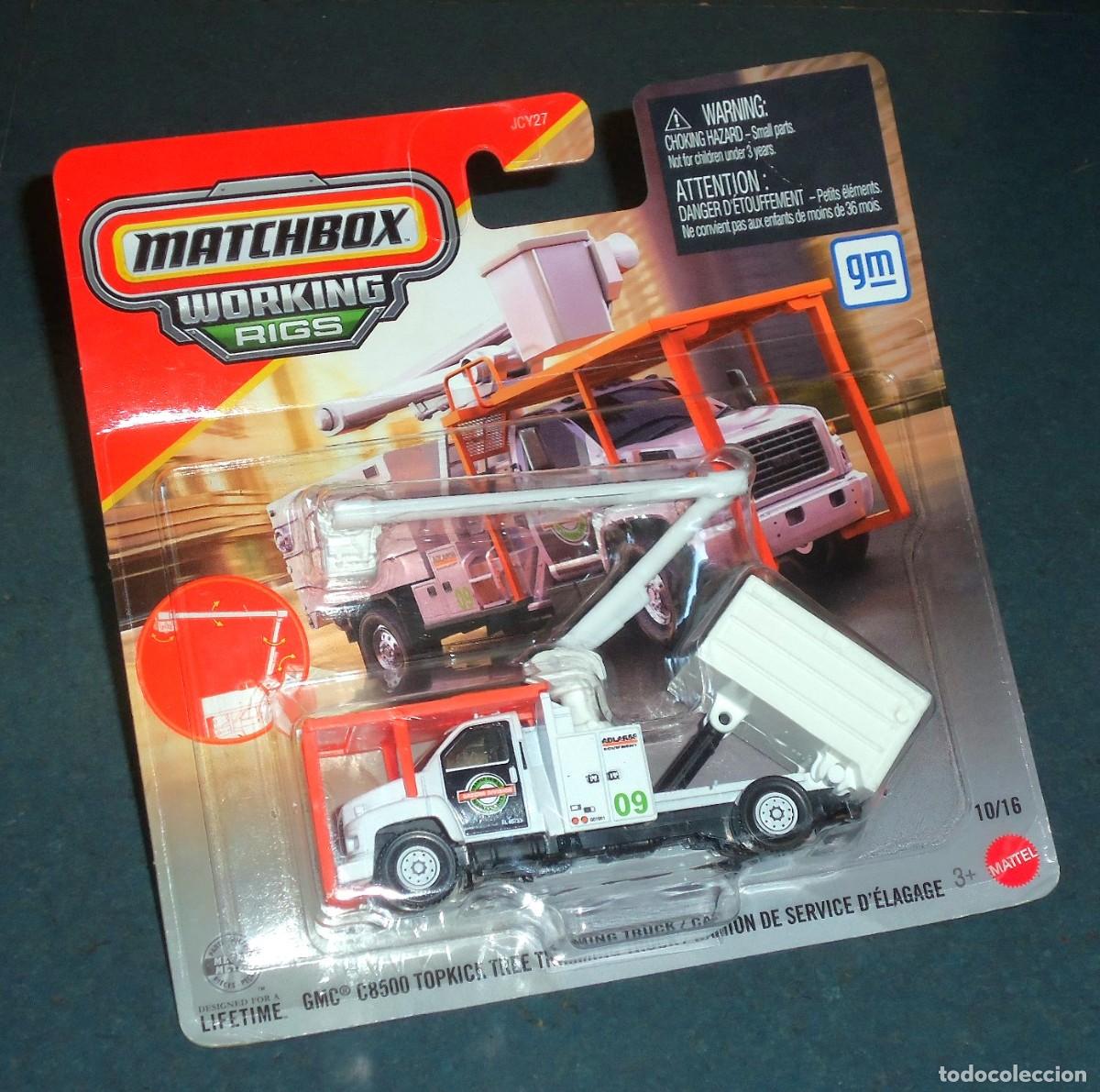 Coches a escala Matchbox: Cami&oacute;n GMC de Mantenimiento Urbano - MATCHBOX 1/64