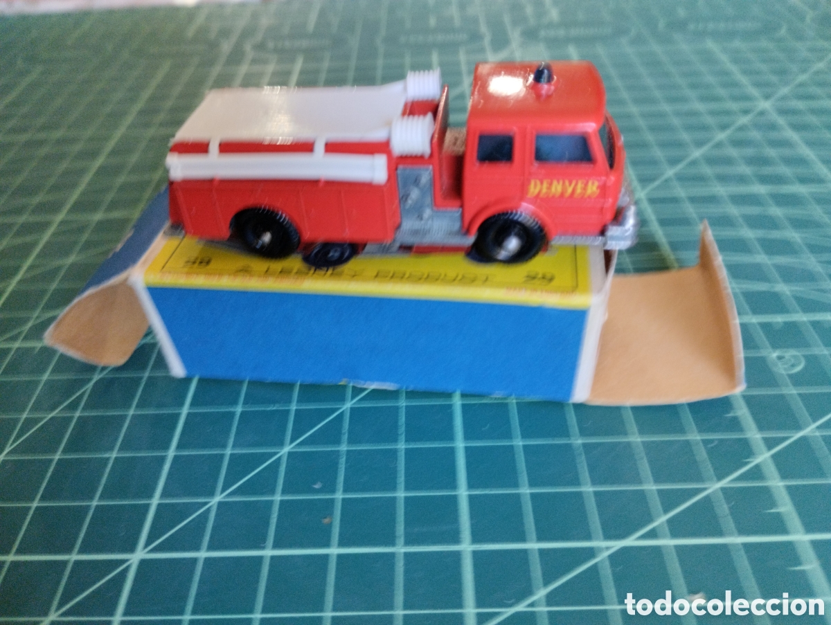 Coches a escala Matchbox: Matchbox pumper truck