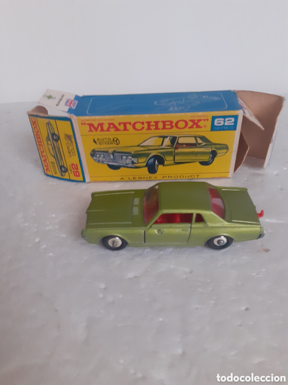 Coches a escala Matchbox: MATCHBOX LESNEY MERCURY COUGAR REF 62 EN CAJA - Foto 1