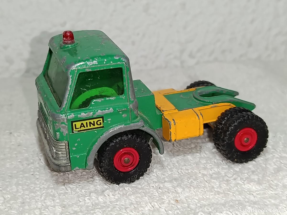 Coches a escala Matchbox: MATCHBOX KING SIZE : ANTIGUO CAMION N&ordm; 7 FORD TRACTOR MADE IN ENGLAND BY LESNEY A&Ntilde;OS 70