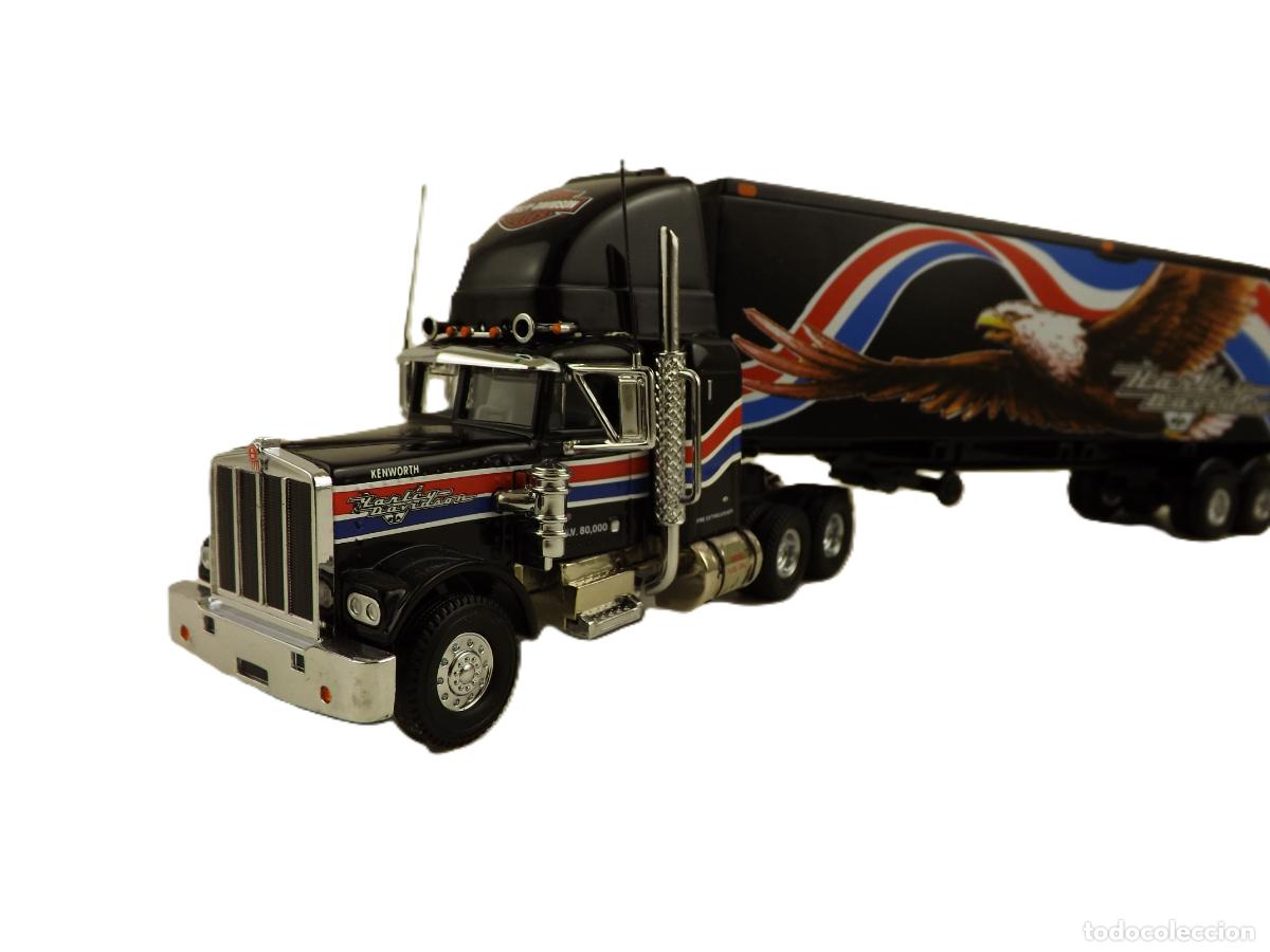 Coches a escala Matchbox: Matchbox Ultra Trailer Harley Davidson - Foto 2