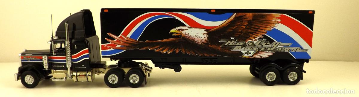 Coches a escala Matchbox: Matchbox Ultra Trailer Harley Davidson - Foto 5