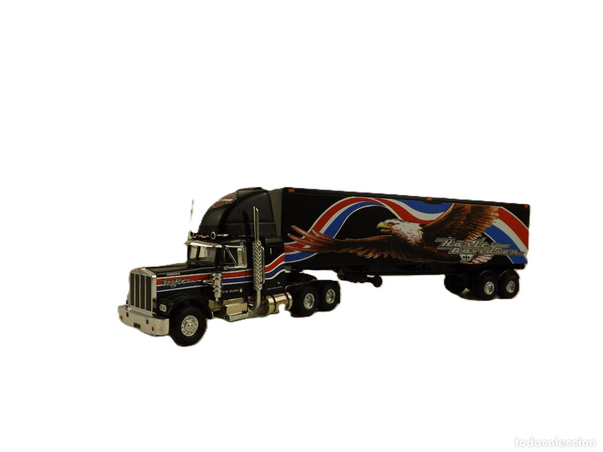 Coches a escala Matchbox: Matchbox Ultra Trailer Harley Davidson - Foto 1