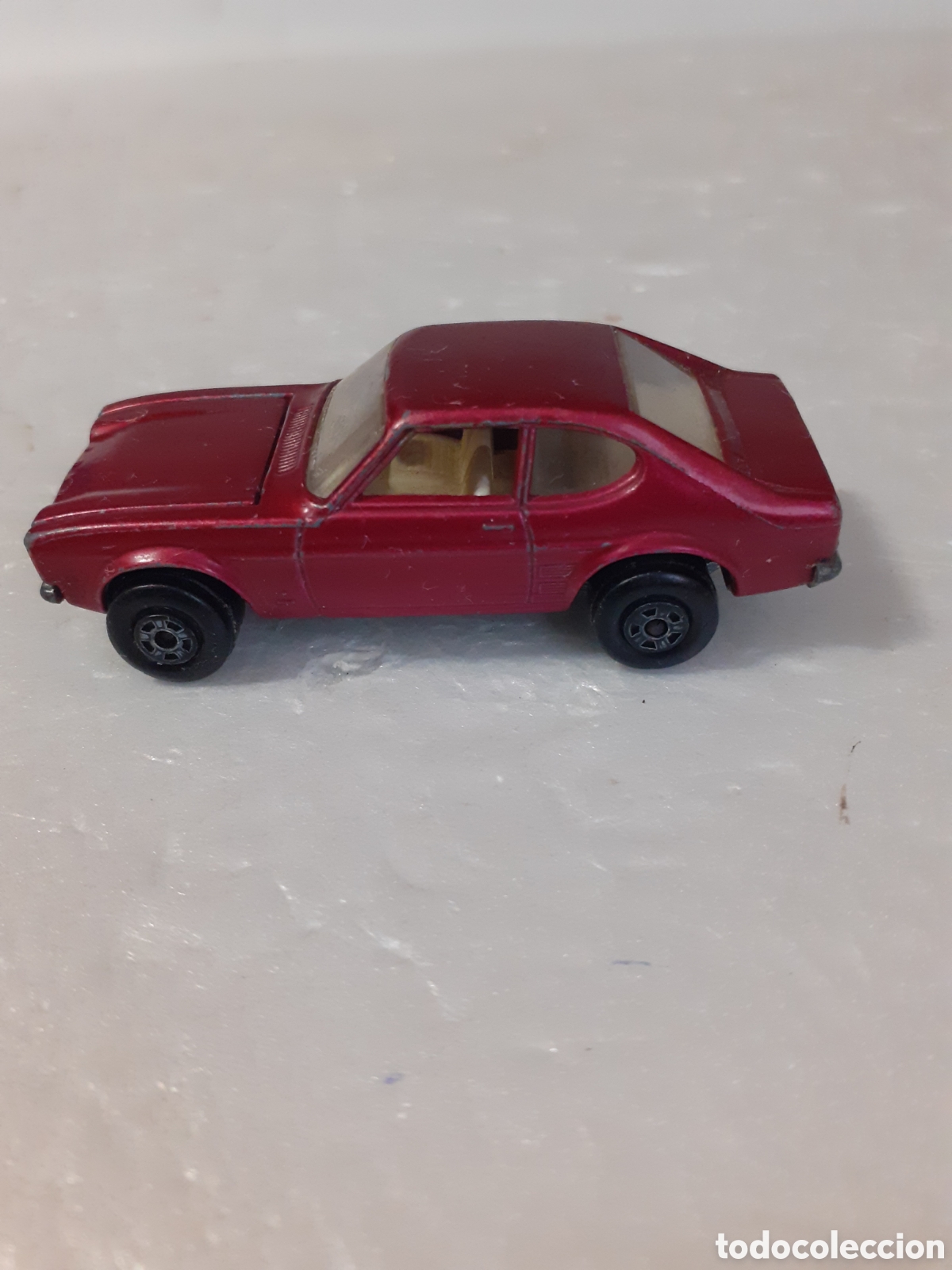 Coches a escala Matchbox: MATCHBOX LESNEY FORD CAPRI GRANATE - Foto 3