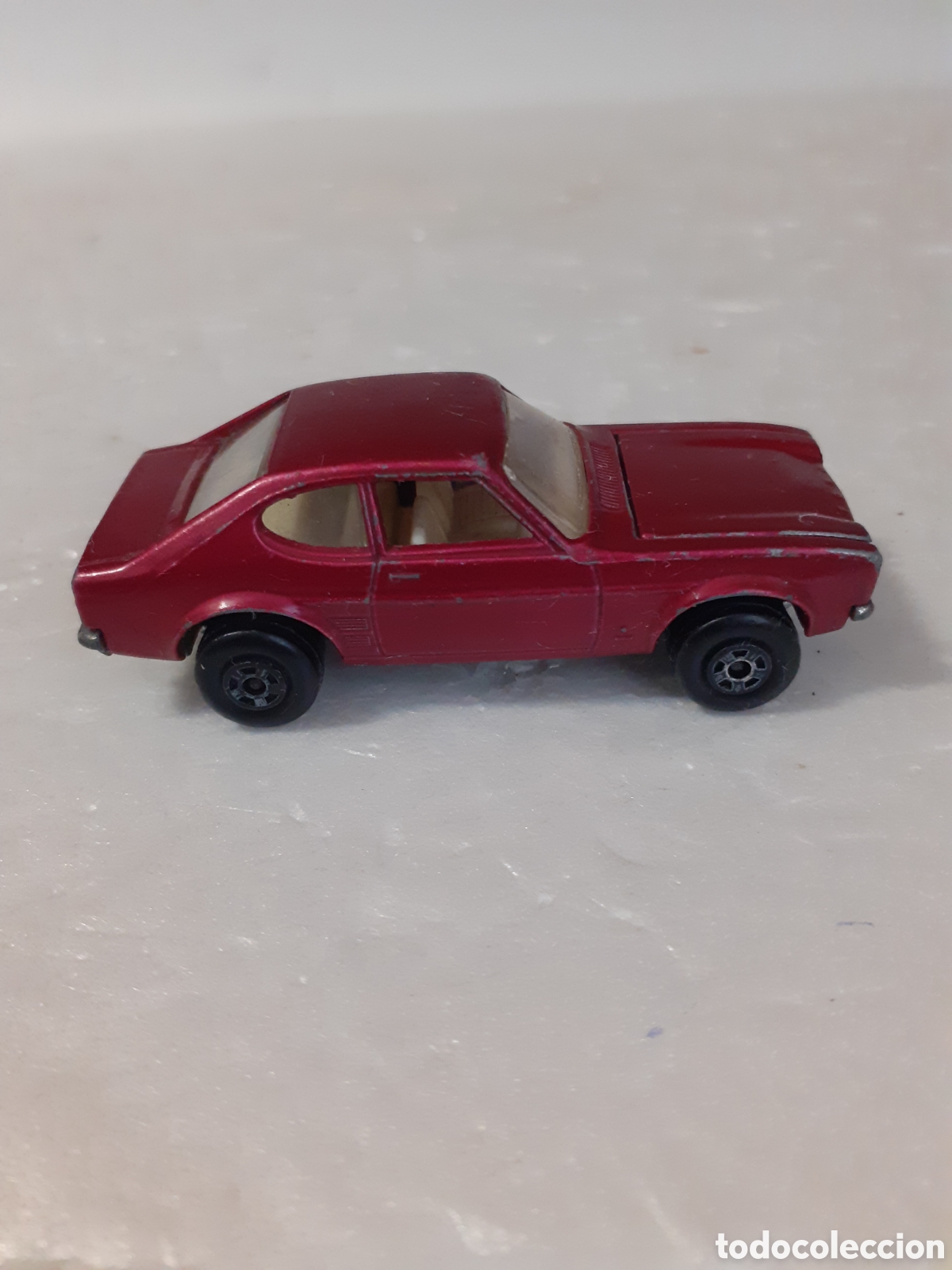 Coches a escala Matchbox: MATCHBOX LESNEY FORD CAPRI GRANATE