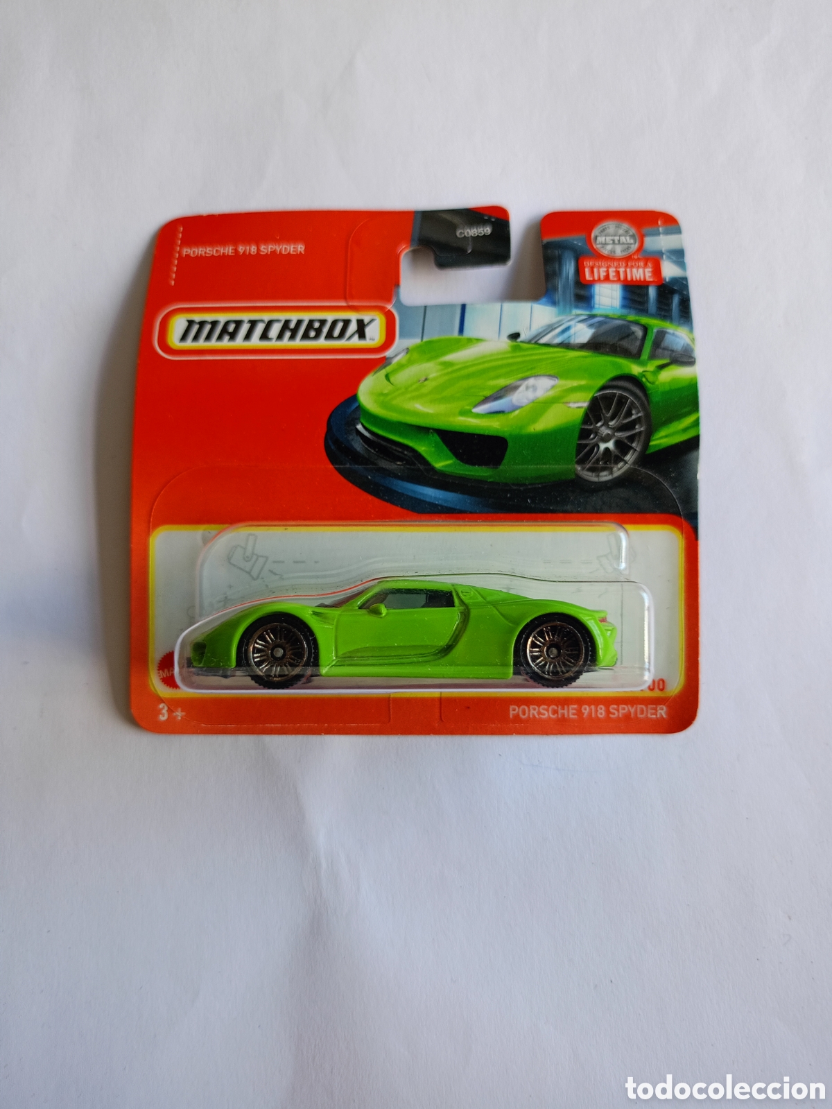 Coches a escala Matchbox: MATCHBOX PORSCHE 918 SPYDER. 45/100.