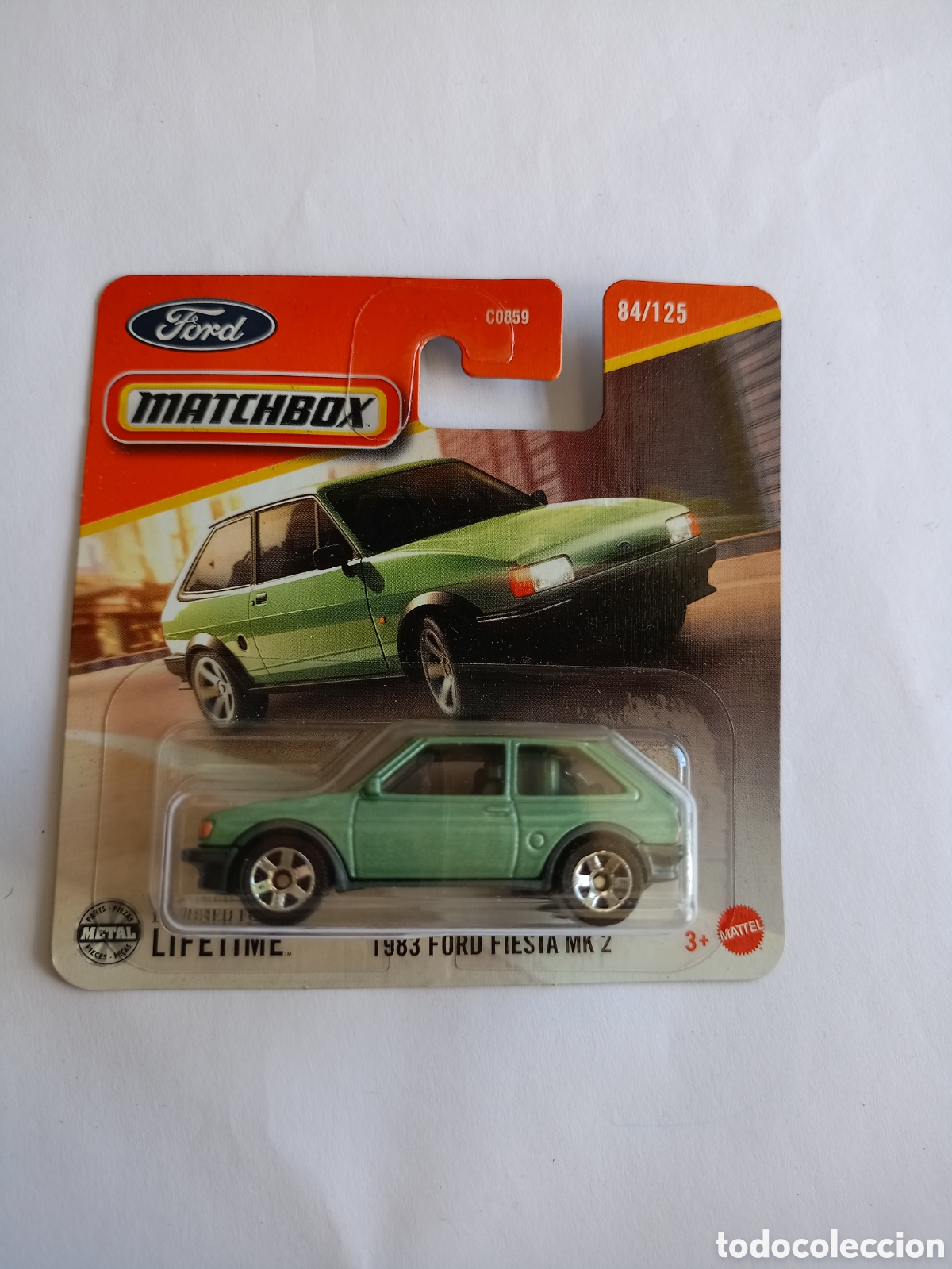 Coches a escala Matchbox: 1983 FORD FIESTA MK 2 MATCHBOX METAL 84/125 2025 ESCALA 1:64 CAR COCHE 83 MK2 TIPO HOT WHEELS