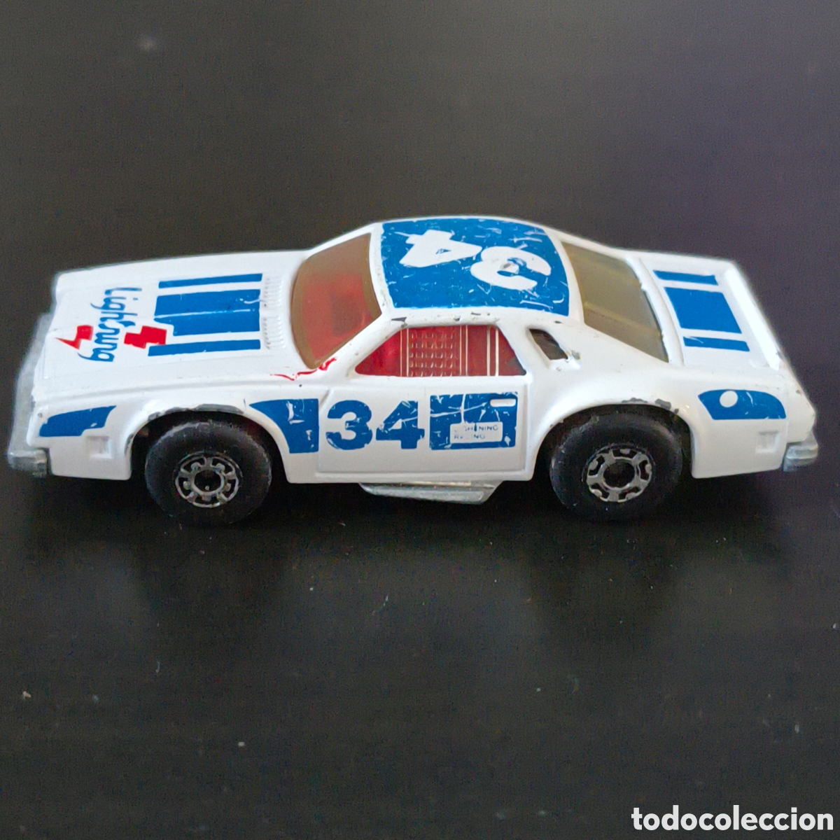 Coches a escala Matchbox: Matchbox Superfast N&ordm; 34C Chevy Pro Taburete Blanco &rdquo;34&rdquo; Excelente - Foto 3