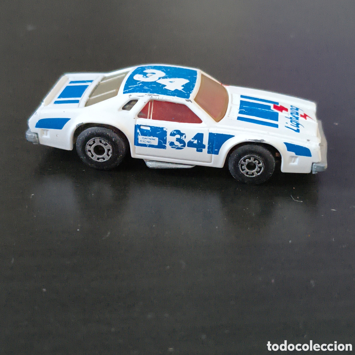Carros em escala Matchbox: Matchbox Superfast N&ordm; 34C Chevy Pro Taburete Blanco &rdquo;34&rdquo; Excelente