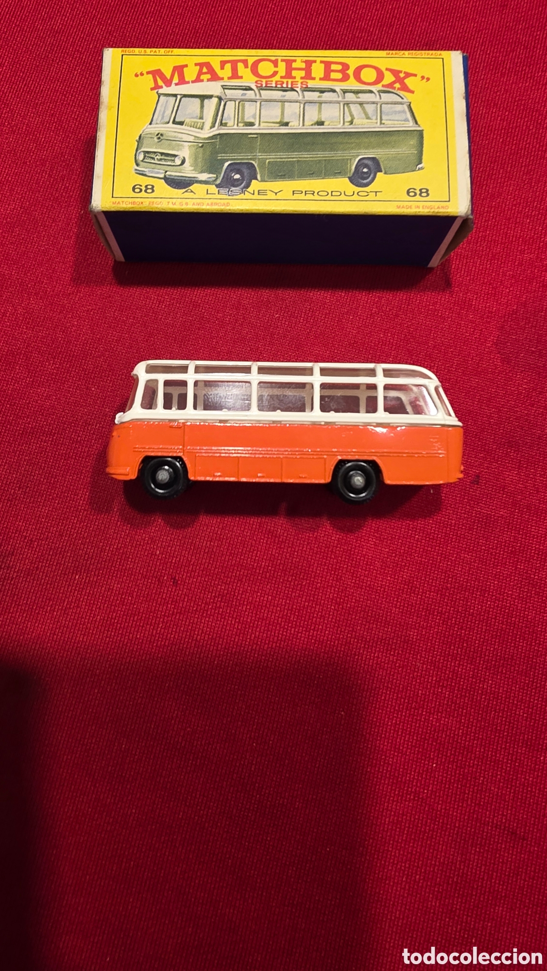 Coches a escala Matchbox: MATCHBOX 68 MERCEDES COACH