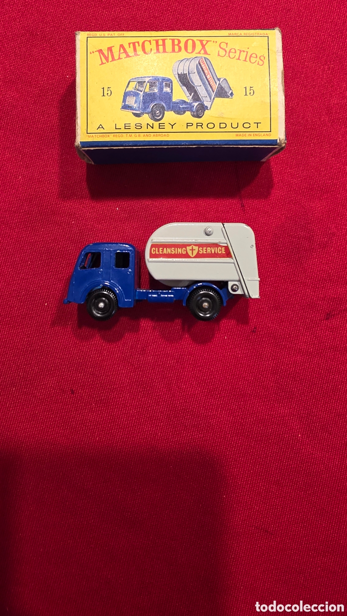 Carros em escala Matchbox: CAMION,MATCHBOX 15 , REFUSE TRUCK