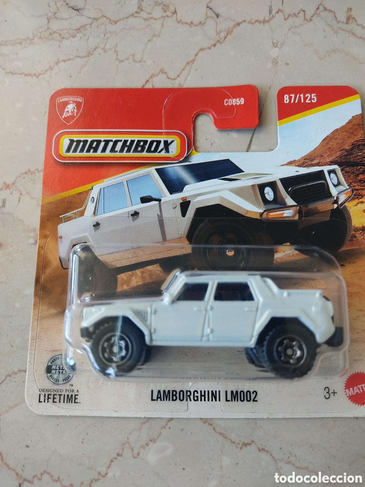 Coches a escala Matchbox: MATCHBOX LAMBORGHINI LMP02 87/125