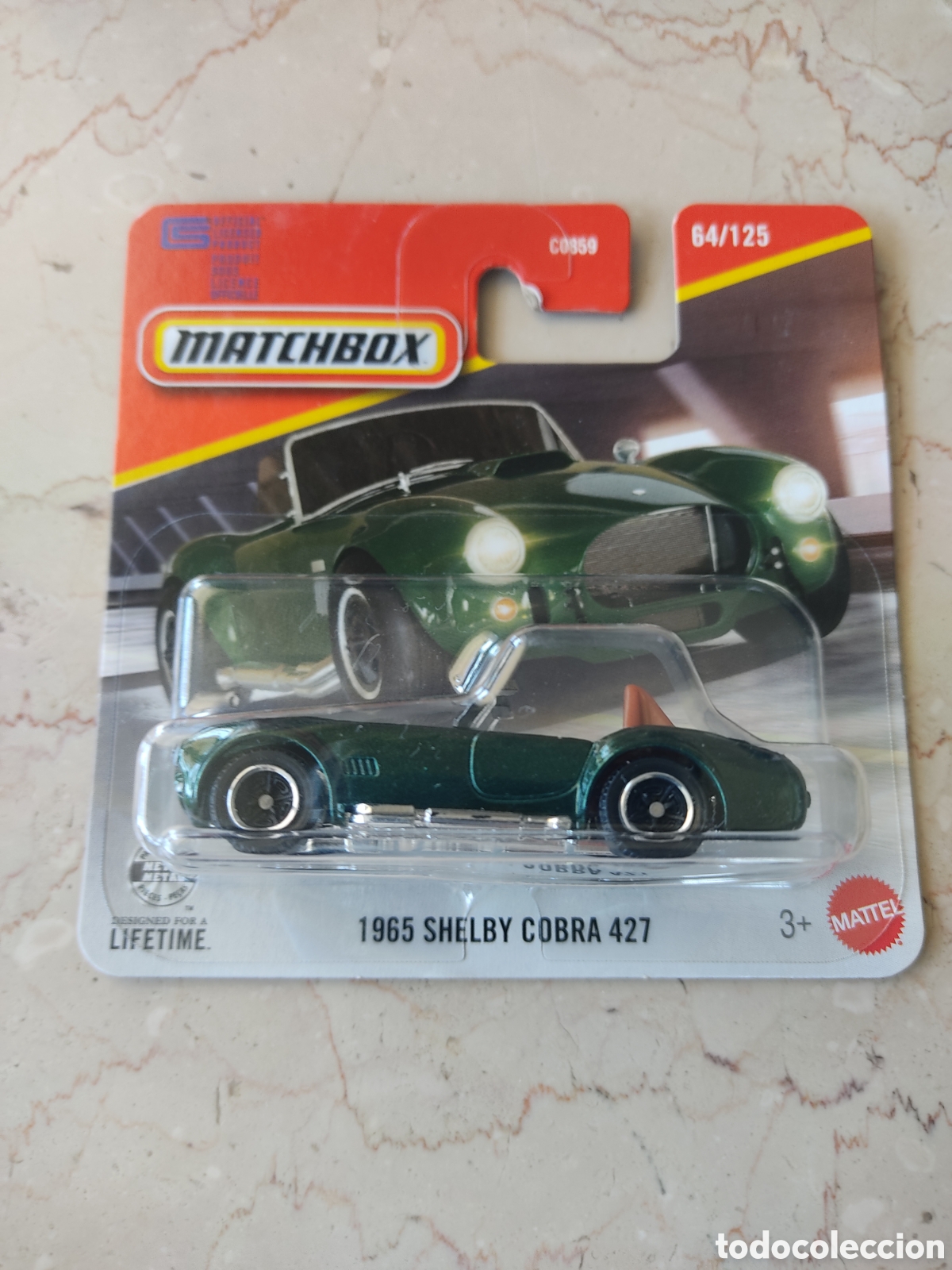 Coches a escala Matchbox: MATCHBOX 1965 SHELBY COBRA 427 64/125