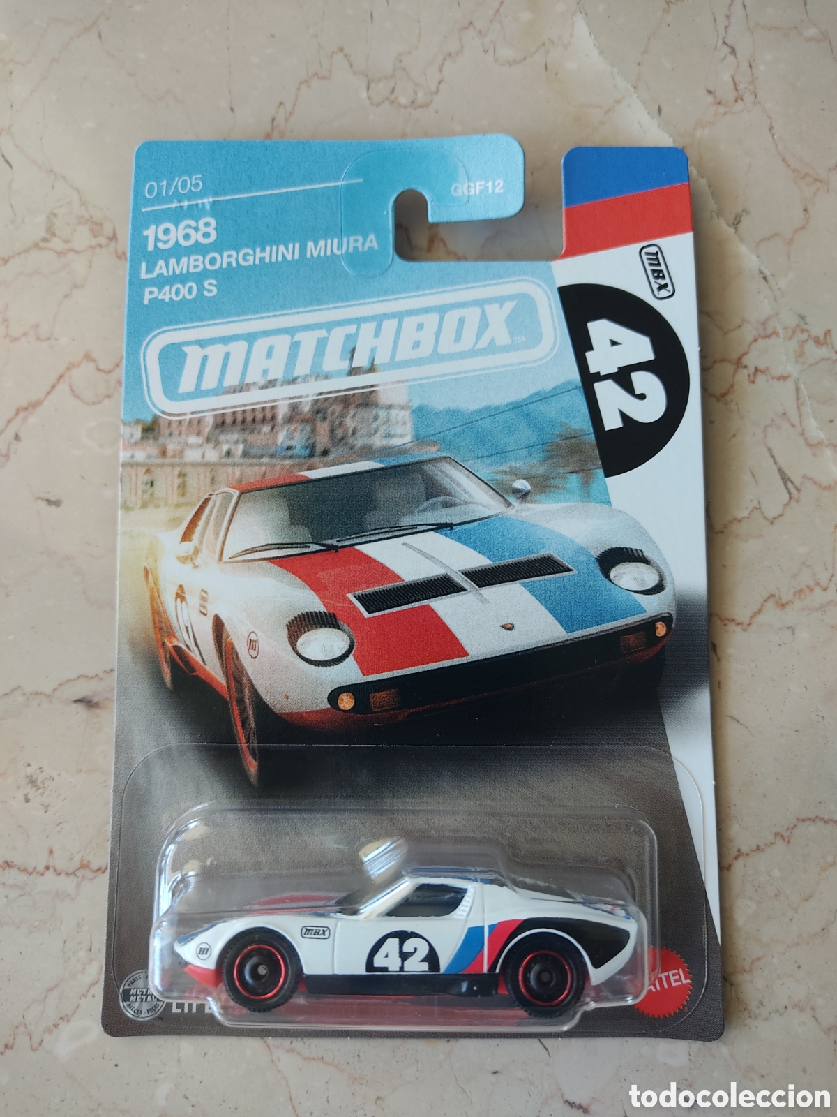 Coches a escala Matchbox: MATCHBOX 1968 LAMBORGHINI MIURA P400 S