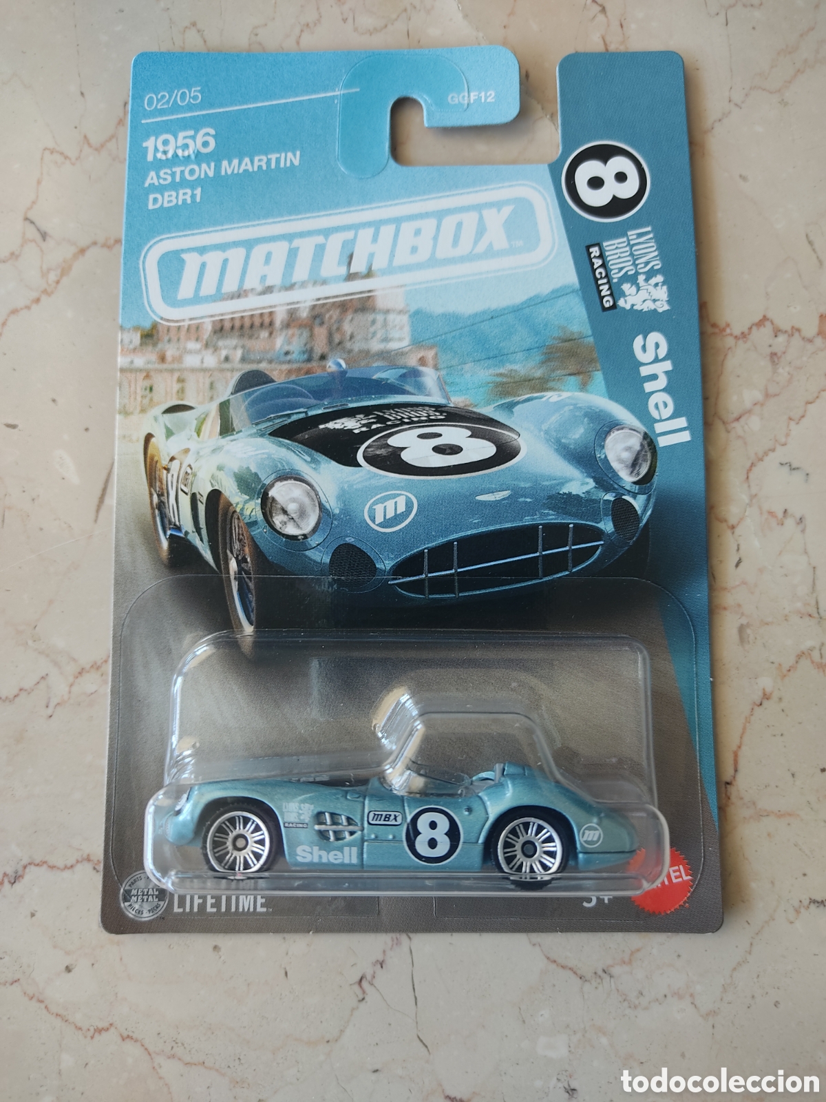 Coches a escala Matchbox: MATCHBOX ASTON MARTIN DBR1 2/5