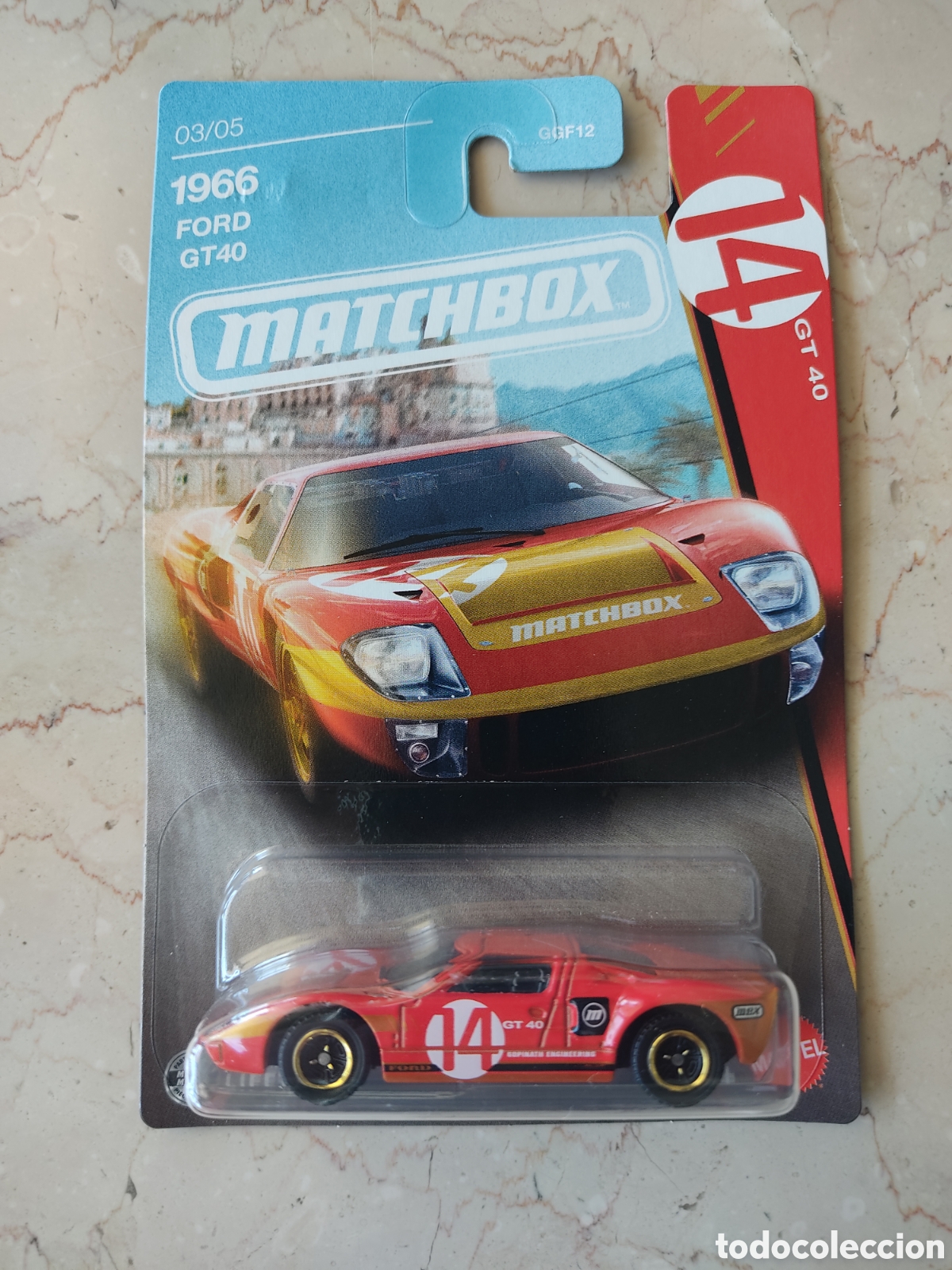 Coches a escala Matchbox: MATCHBOX 1966 FORD GT40 3/5
