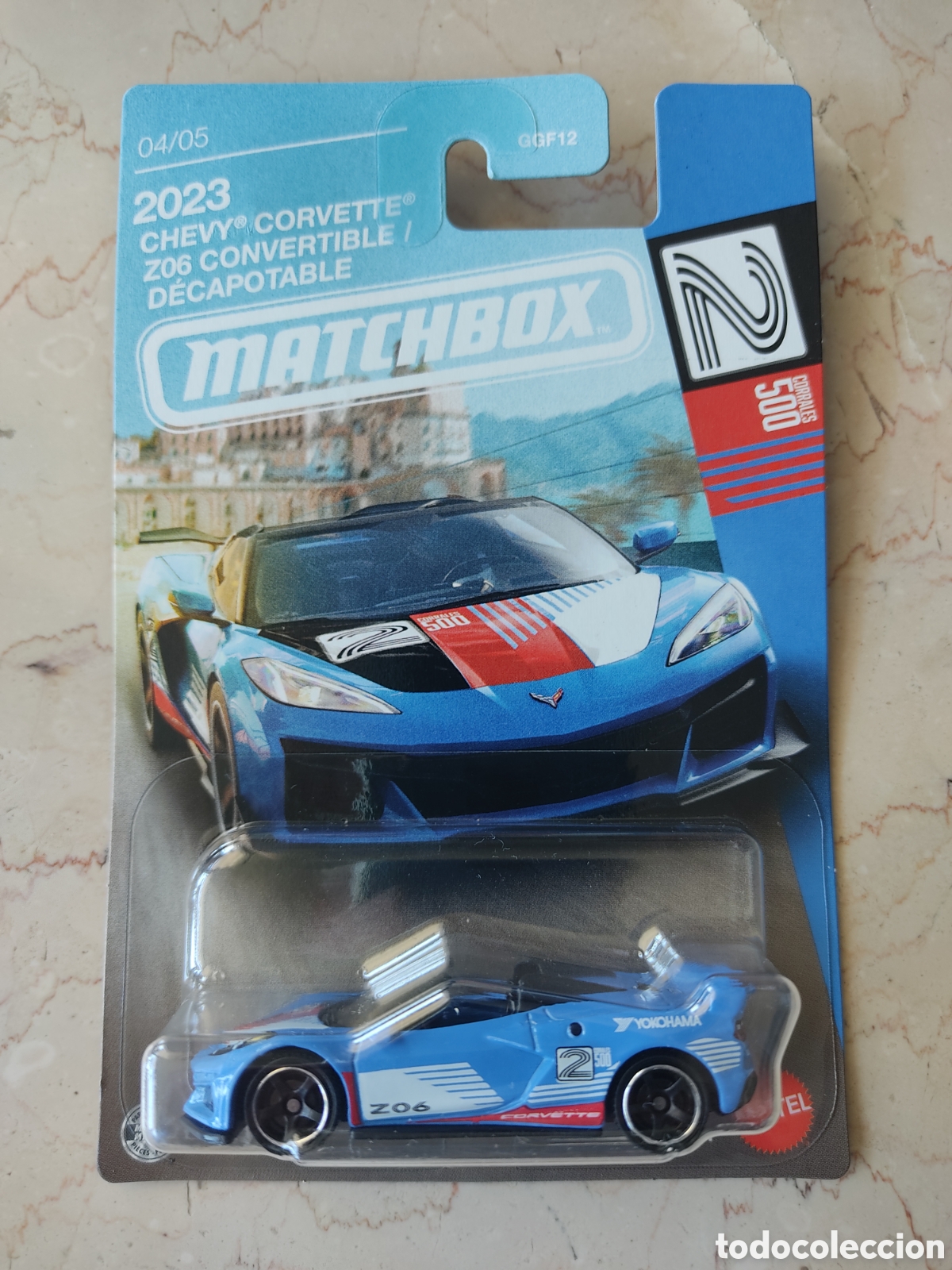 Coches a escala Matchbox: MATCHBOX 2923 CHEVY CORVETTE ZO6 CONVERTIBLE 4/5
