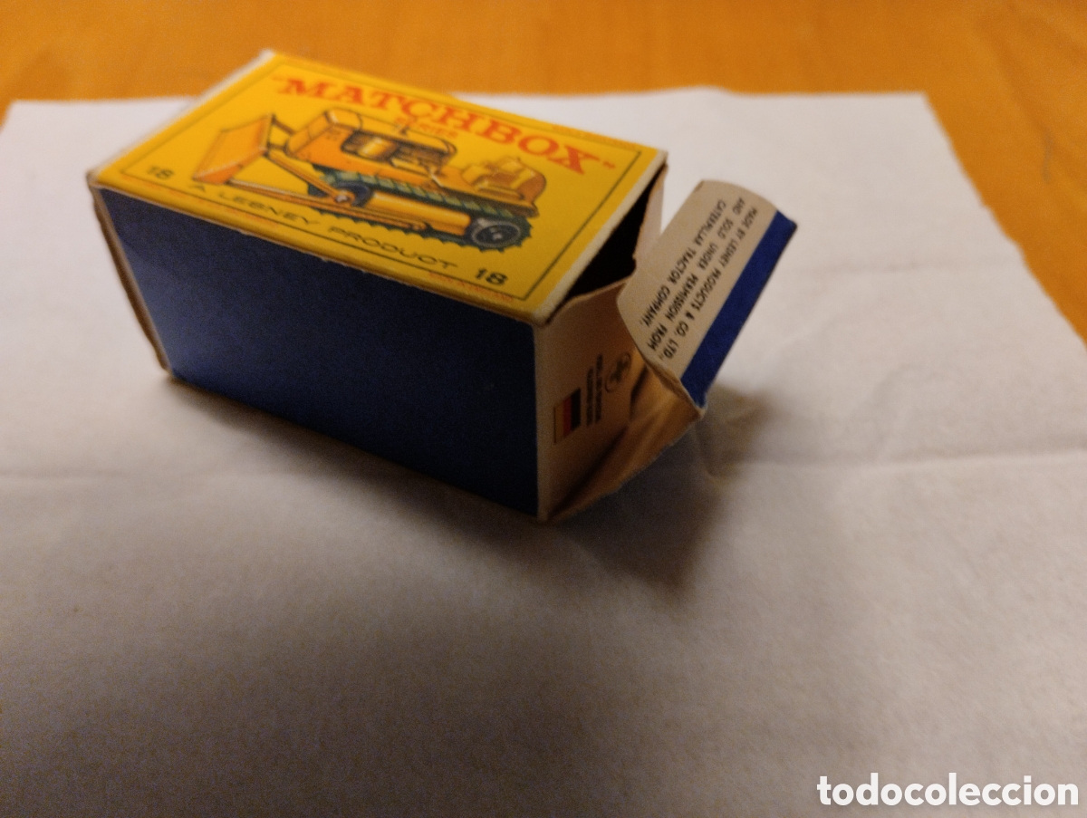 Coches a escala Matchbox: Matchbox caja vac&iacute;a original