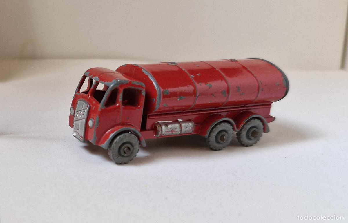 Carros em escala Matchbox: Lesney Matchbox 11 B Petrol Tanker, 1958