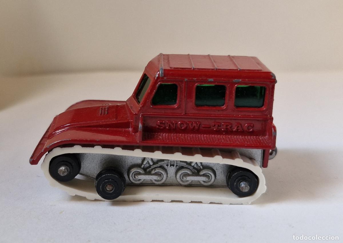 Voitures miniatures Matchbox: Lesney Matchbox 35 B Snow-trac tractor, 1964