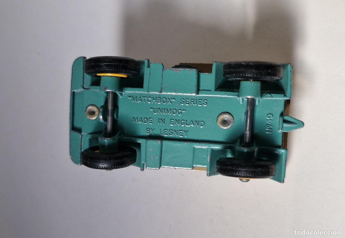 Coches a escala Matchbox: Lesney Matchbox 49 B Unimog, 1967 - Foto 14