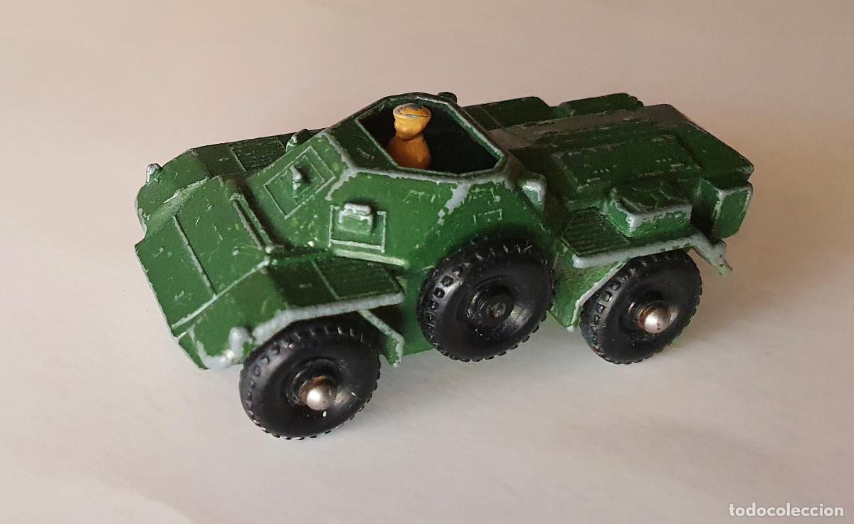 Voitures miniatures Matchbox: Lesney Matchbox 61 A Ferret scout car, 1959