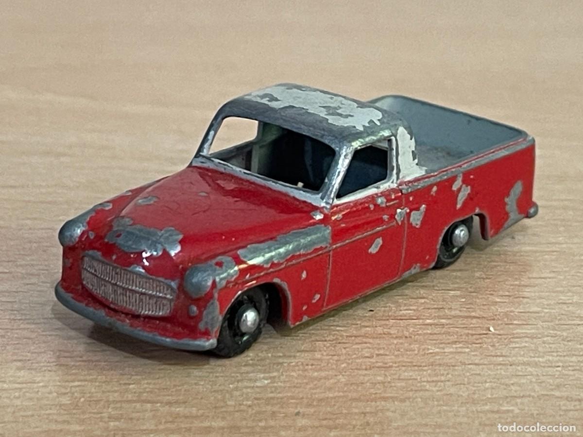 Voitures miniatures Matchbox: 202- Matchbox Lesney furgoneta Commer Pick-Up MK VIII van N&ordm; 50 a&ntilde;os 60 Made in England die-cast car