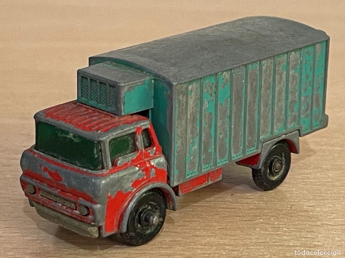 Voitures miniatures Matchbox: 216- Matchbox Lesney antiguo cami&oacute;n GMC Refrigerator Truck N&ordm; 44 a&ntilde;os 60 Made in England die-cast