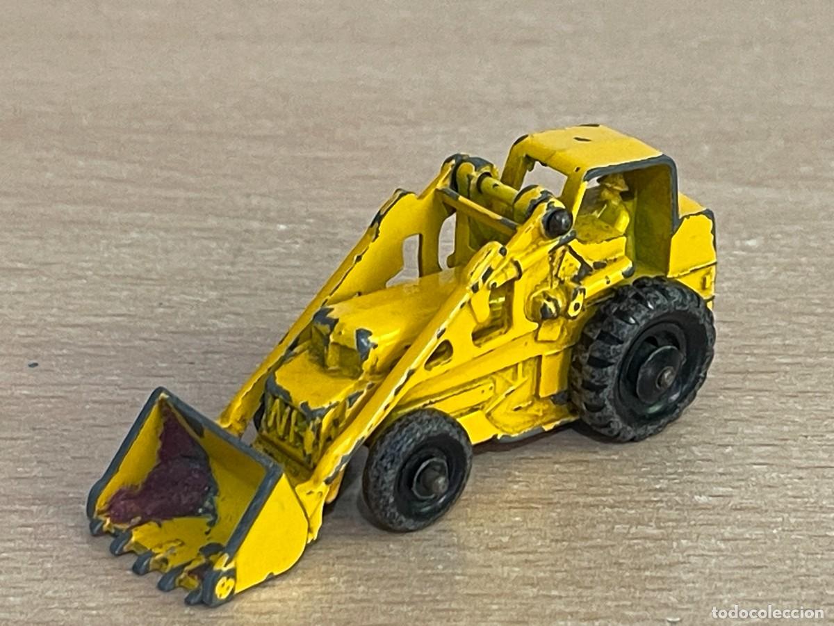Coches a escala Matchbox: 227- Matchbox Lesney antiguo tractor Weatherill Hydraulic N&ordm; 24 a&ntilde;os 50 Made in England
