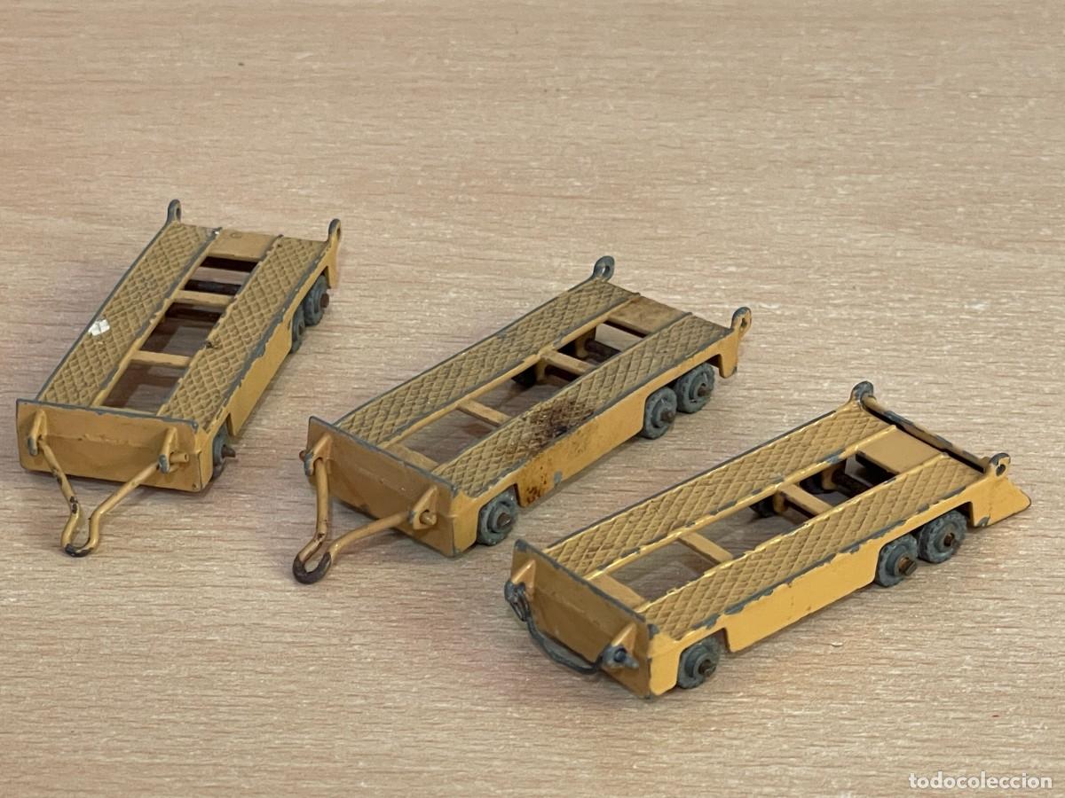 Coches a escala Matchbox: 234- Matchbox Lesney Moko LOTE 3 Atlantic Transporter Trailer remolque N&ordm; 16 a&ntilde;os 50 Made in England