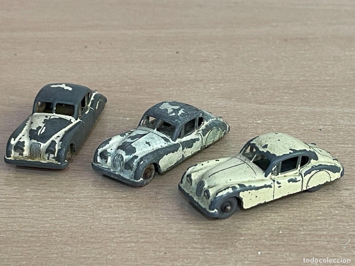 Auto in scala Matchbox: 256- Matchbox Lesney LOTE 3 coches Jaguar XK140 N&ordm; 32 a&ntilde;os 60 Made in England die-cast metal car