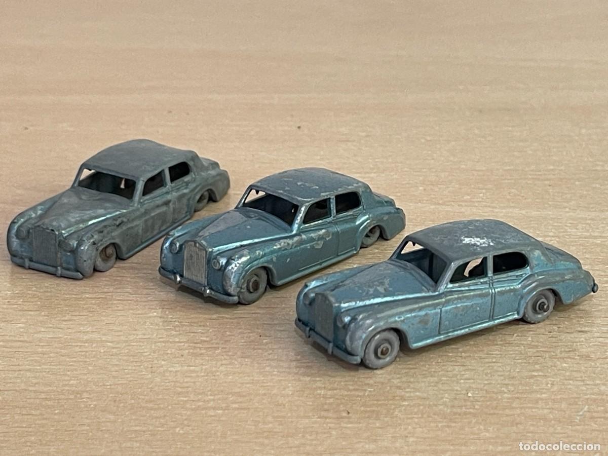 Auto in scala Matchbox: 257- Matchbox Lesney LOTE 3 coches Rolls-Royce Silver Cloud N&ordm; 44 a&ntilde;os 60 Made in England die-cast