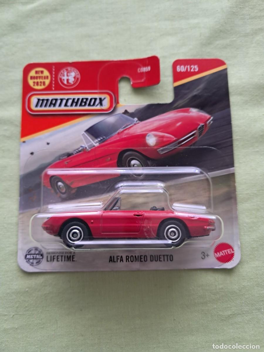 Coches a escala Matchbox: COCHE ALFA ROMEO DUETTO MATCHBOX ESCALA 1:64