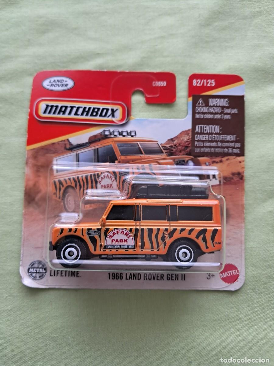 Coches a escala Matchbox: COCHE 1966 LAND ROVER GEN II MATCHBOX ESCALA 1:64