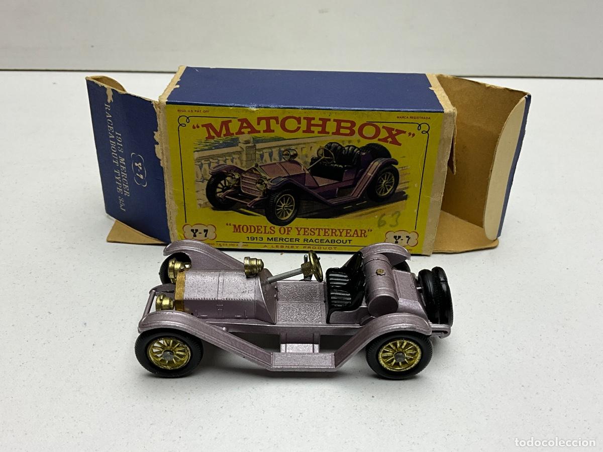 Modellautos Matchbox: COCHES MATCHBOX MODELS OF YESTERYEAR - MERCEDES RACEABOUT 1913 - Y - 7 - A LESNEY - MADE IN ENGLAND