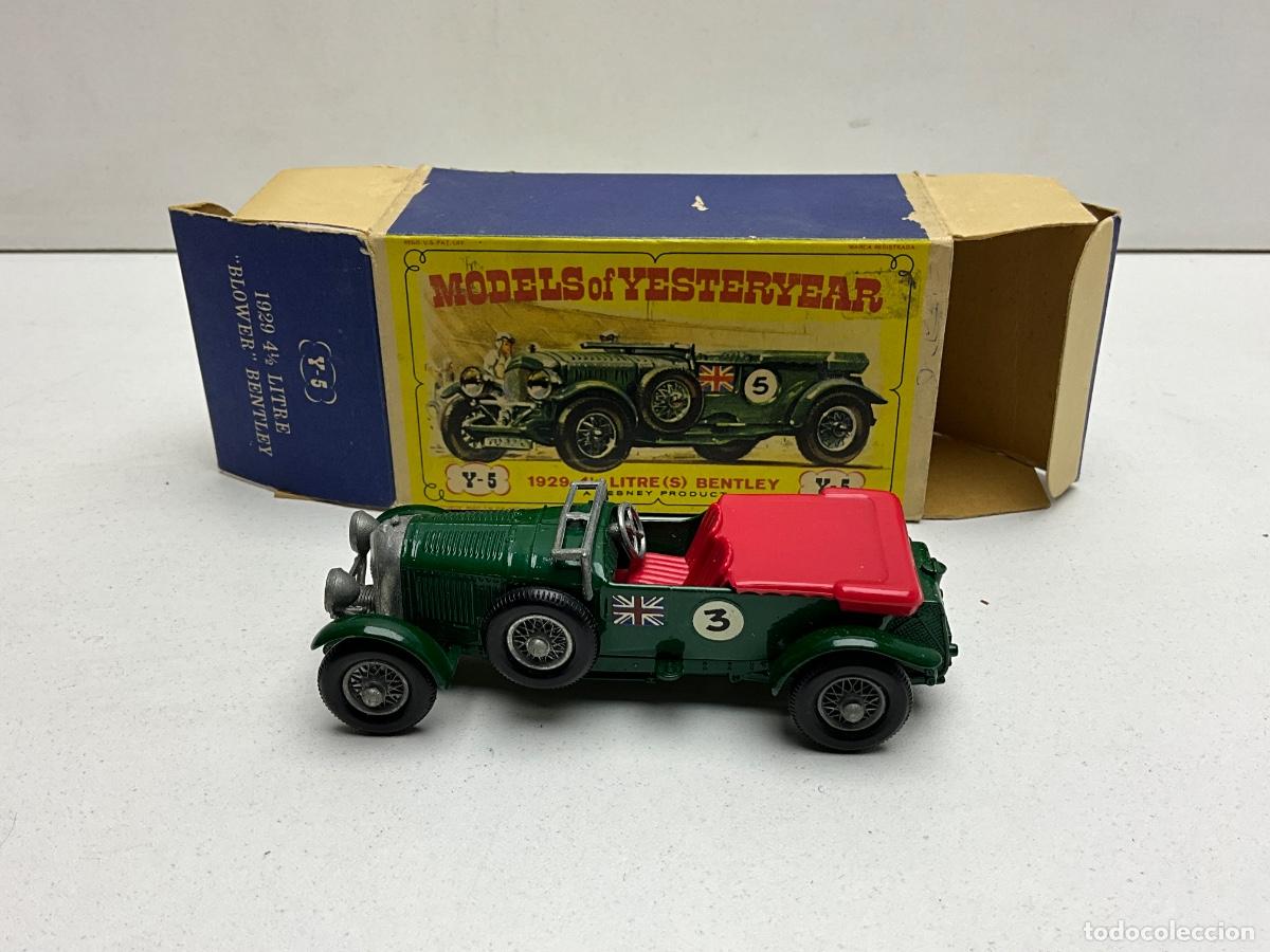 Modellautos Matchbox: COCHES MATCHBOX MODELS OF YESTERYEAR - BENTLEY 4 1/2 LITRE 1929 - Y - 5 - A LESNEY - MADE IN ENGLAND