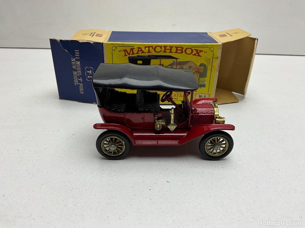Modellautos Matchbox: COCHES MATCHBOX MODELS OF YESTERYEAR - MODEL T FORD 1911 - Y - 1 - A LESNEY - MADE IN ENGLAND