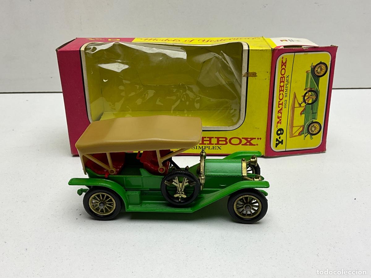 Modellautos Matchbox: COCHES MATCHBOX MODELS OF YESTERYEAR - SIMPLEX 1912 - Y - 9 - A LESNEY - MADE IN ENGLAND
