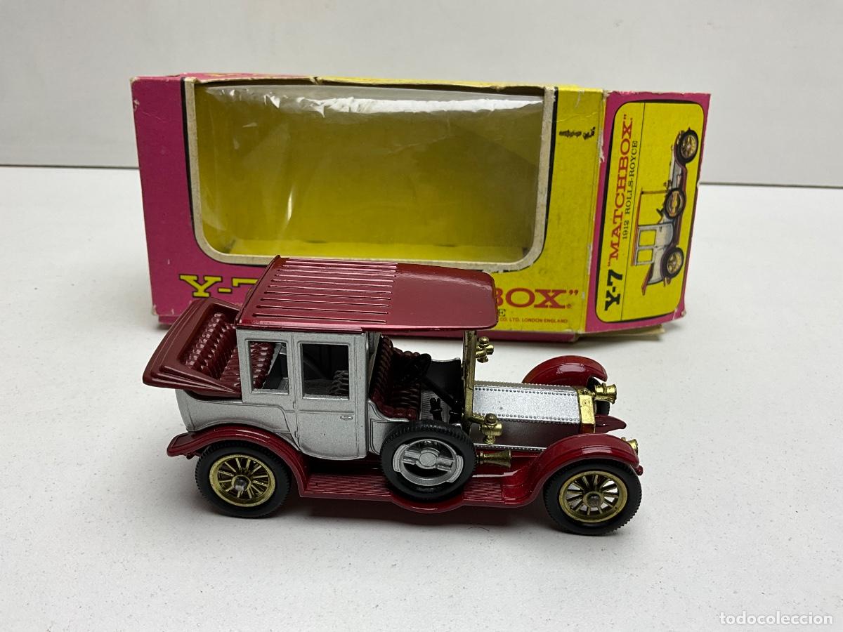 Coches a escala Matchbox: COCHES MATCHBOX MODELS OF YESTERYEAR - ROLLS ROYCE 1912 - Y - 7 - A LESNEY - MADE IN ENGLAND