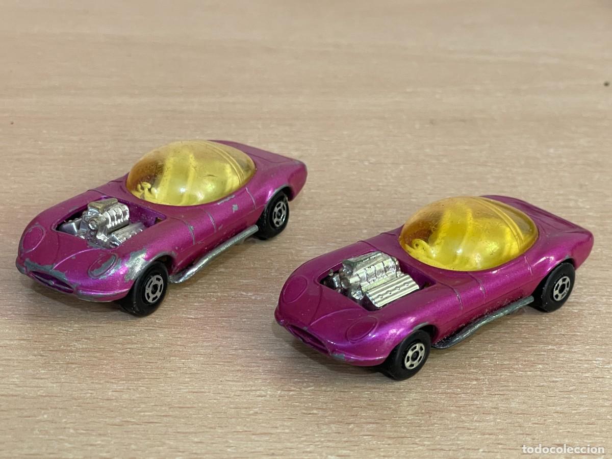 Voitures miniatures Matchbox: 262- Matchbox Lesney Superfast LOTE 2 coches Hot Rod Draguar N&ordm; 36 a&ntilde;o 1970 Made in England die-cast