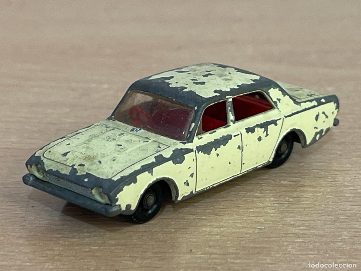 Voitures miniatures Matchbox: 274- Matchbox Lesney Ford Corsair antiguo coche N&ordm; 45 a&ntilde;os 60 Made in England die-cast metal car