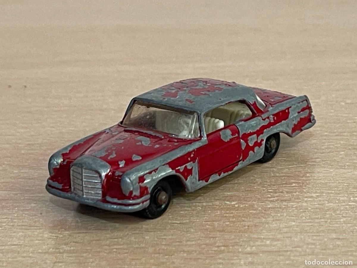 Voitures miniatures Matchbox: 277- Matchbox Lesney Mercedes-Benz 220 SE antiguo coche N&ordm; 53 a&ntilde;os 60 Made in England die-cast metal