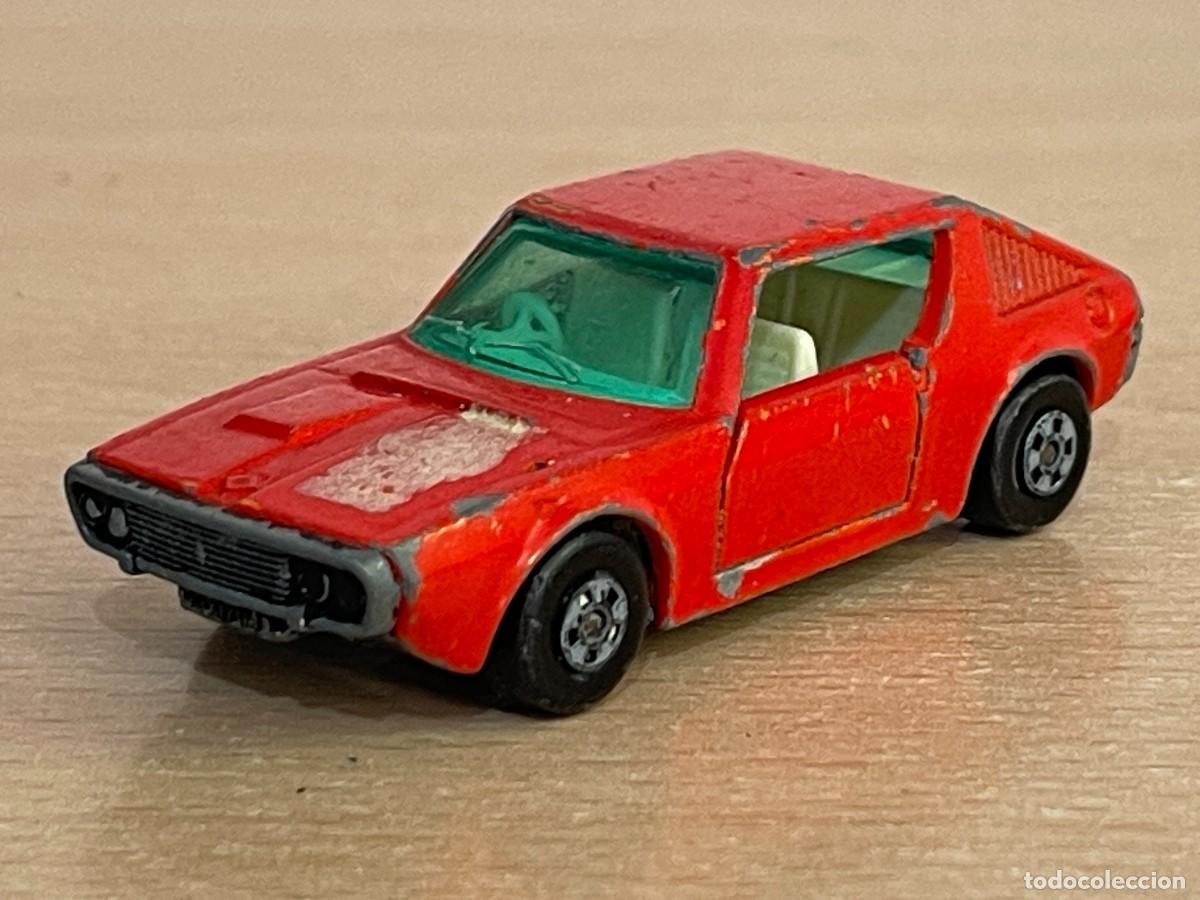 Coches a escala Matchbox: 286- Matchbox Lesney Superfast Renault 17 TL coche rojo Ref. N&ordm; 62 a&ntilde;o 1974 Made in England die-cast