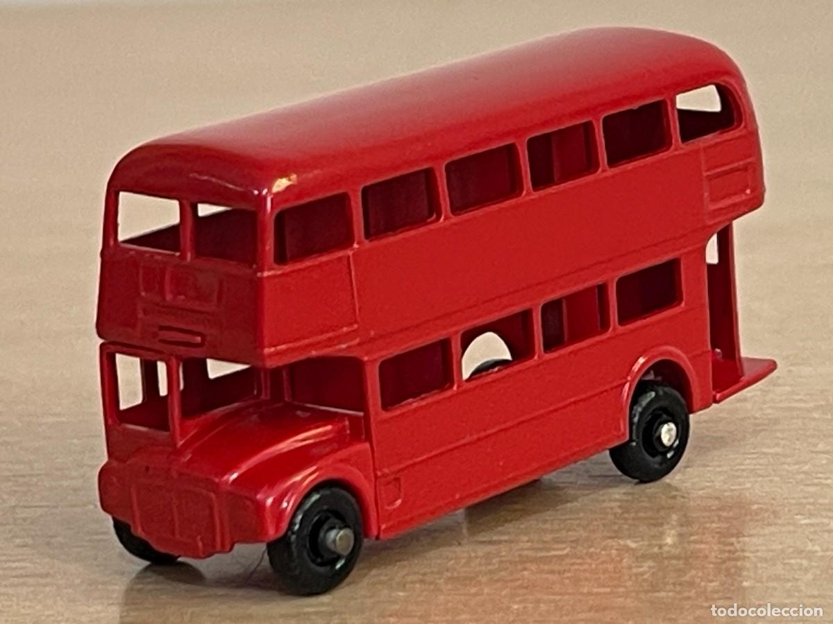 Voitures miniatures Matchbox: 301- Matchbox Lesney antiguo autobus dos pisos London Routemaster Bus N&ordm; 5 a&ntilde;os 60 Made in England