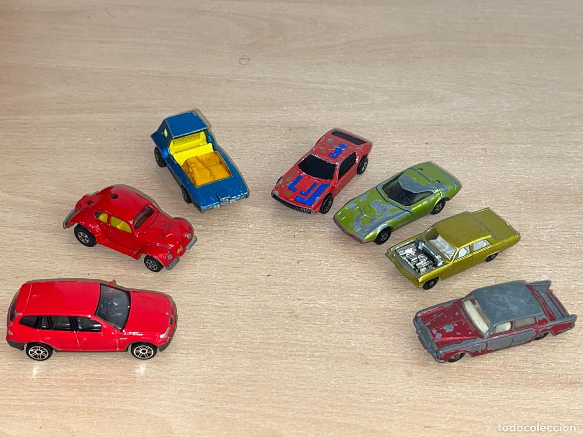 Coches a escala Matchbox: 308- Matchbox Lesney LOTE 7 coches Dodge Charger Soopa Coopa Opel Diplomat Rolls Royce Volks Dragon