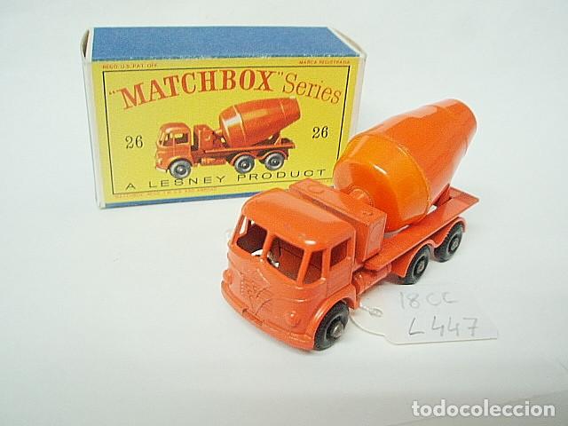 Coches a escala Matchbox: MATCHBOX RW 26 B FODEN CONCRETE MIXER TRUCK L 447