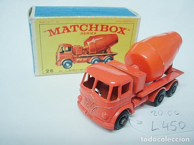 Coches a escala Matchbox: MATCHBOX RW 26 B FODEN CONCRETE MIXER TRUCK L 450